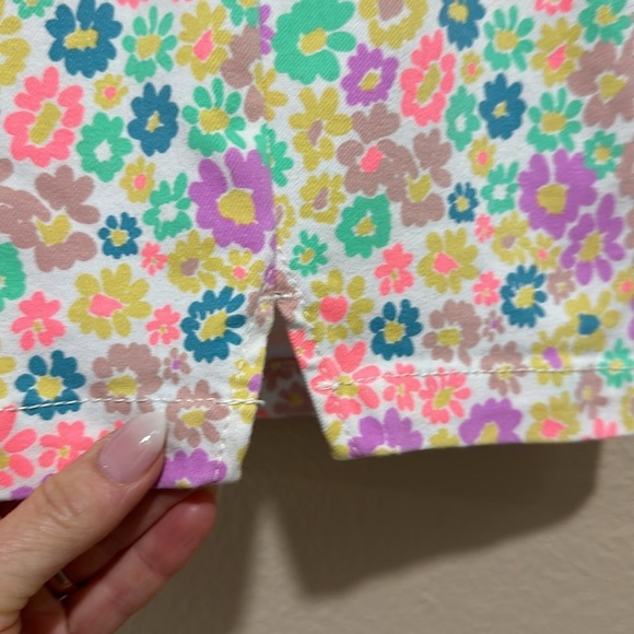 WILD FABLE Stretch Twill Floral Miniskirt, Size 0, EUC - Picture 2 of 5